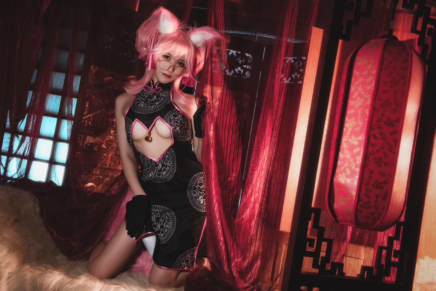 亚马逊鲶鱼 - No.027 FGO：玉藻前旗袍 [10P-199MB] tg@simisebaisi 【丝足阁】010.webp